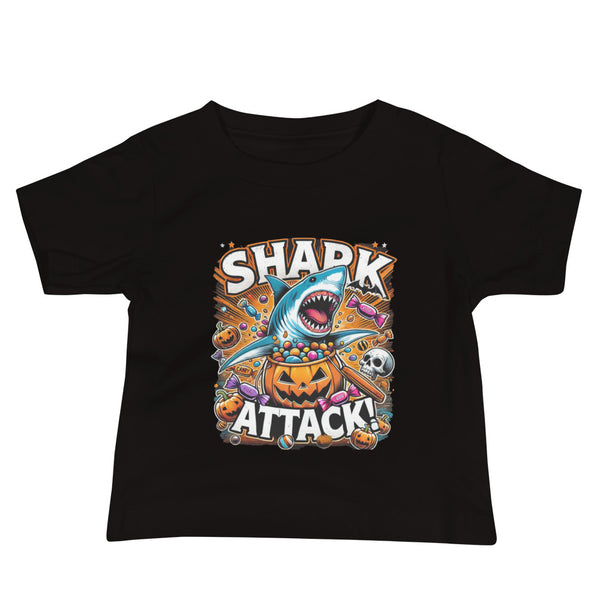 SHARK ATTACK Baby Jersey Short Sleeve Tee