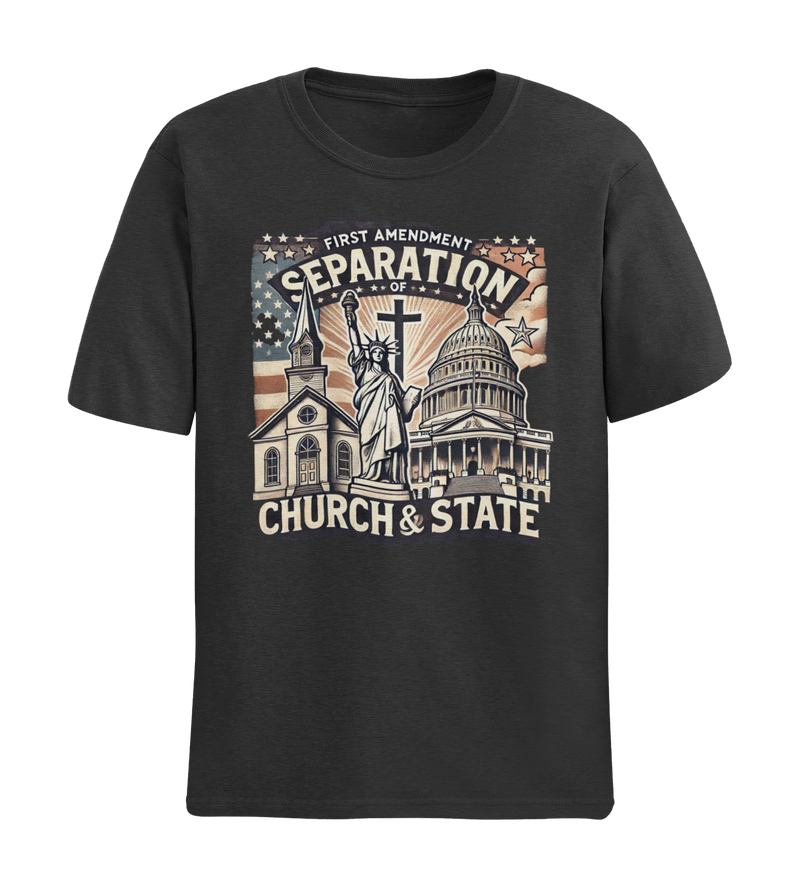 SEPARATION OF CHURCH AND STATE t-shirt