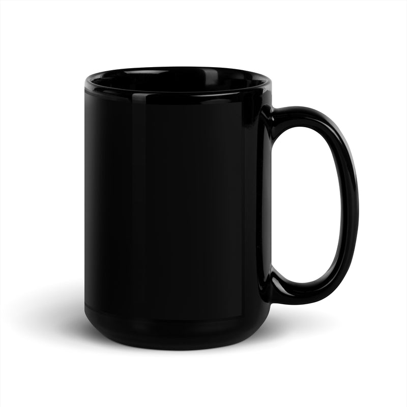 DID YOU EVEN READ? Black Glossy Mug