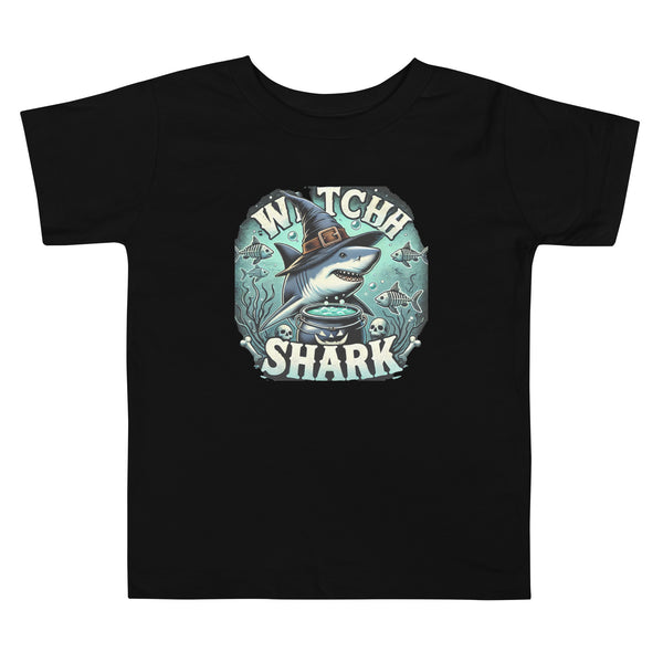 WITCH SHARK Toddler Short Sleeve Tee