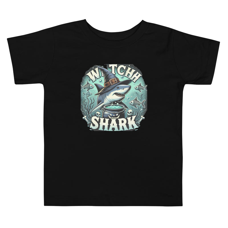 WITCH SHARK Toddler Short Sleeve Tee