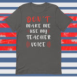 TEACHER VOICE Unisex