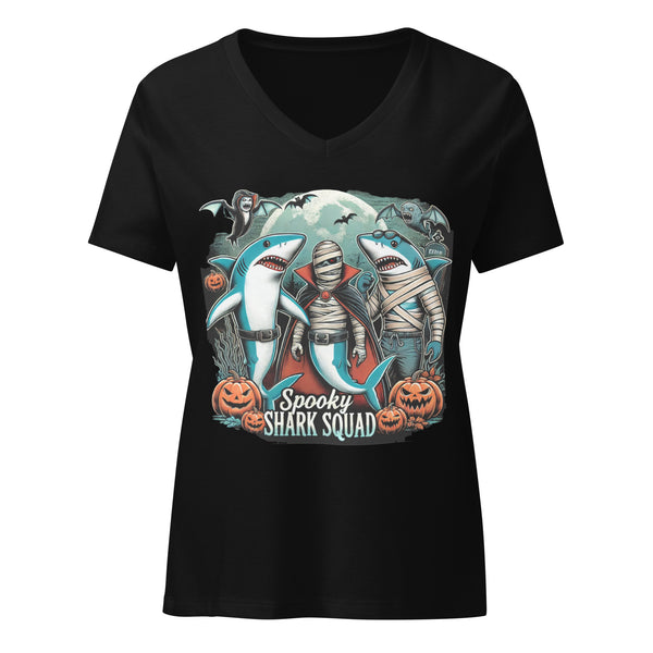 THE SQUAD Women’s relaxed v-neck t-shirt